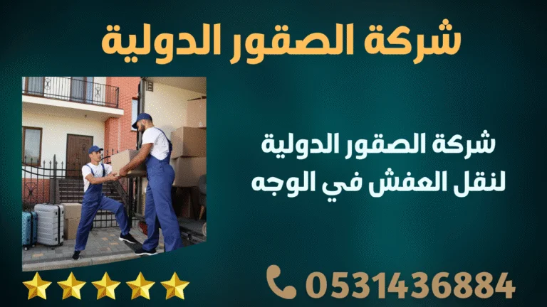 شركة الصقور الدولية لنقل العفش في الوجه